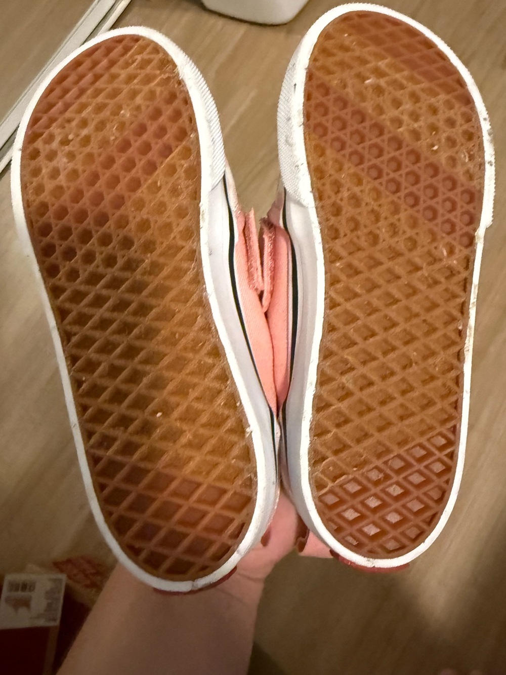 Vans Toddler Classic Slip-On V Checkerboard Shoe 10T - Picture 5 of 6
